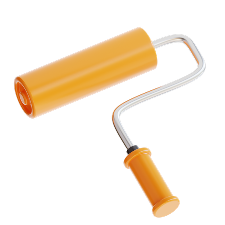 Paint Roller  3D Icon