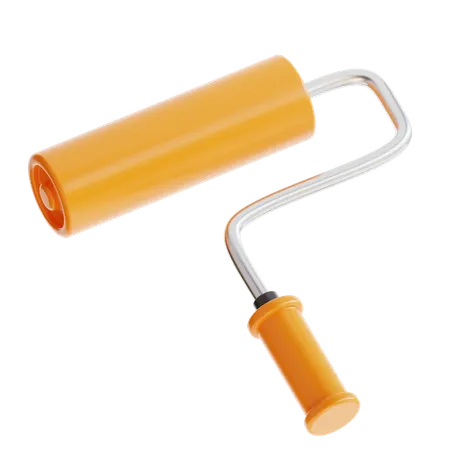 Paint Roller  3D Icon