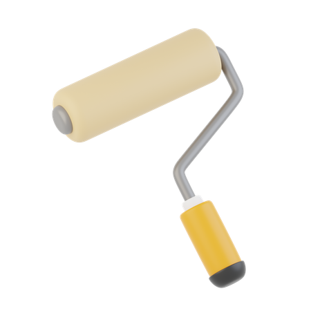Paint Roller  3D Icon