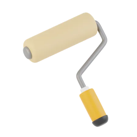 Paint Roller  3D Icon