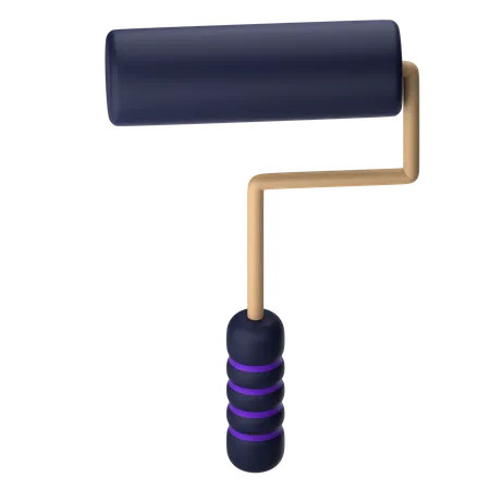 Paint Roller  3D Icon