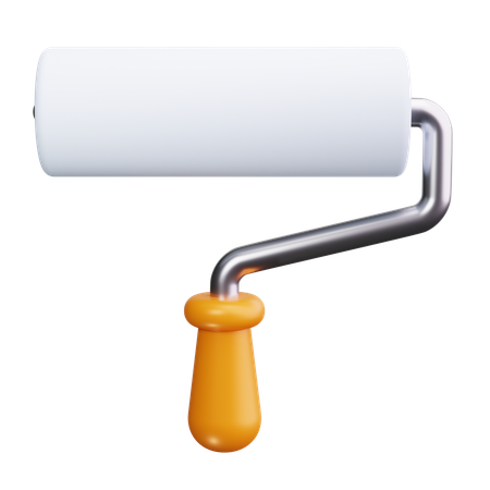 Paint Roller  3D Icon