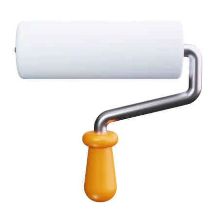 Paint Roller  3D Icon