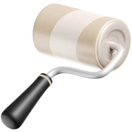 Paint Roller  3D Icon