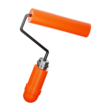 Paint Roller  3D Icon