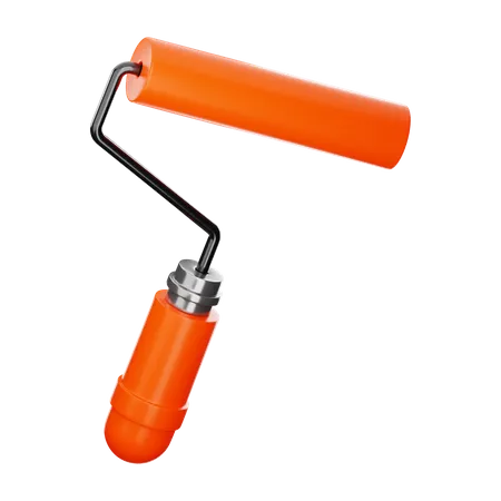 Paint Roller  3D Icon