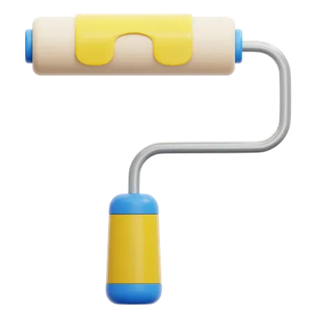 Paint Roller  3D Icon