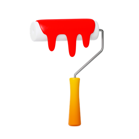 Paint roller  3D Icon