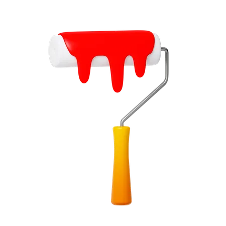 Paint roller  3D Icon