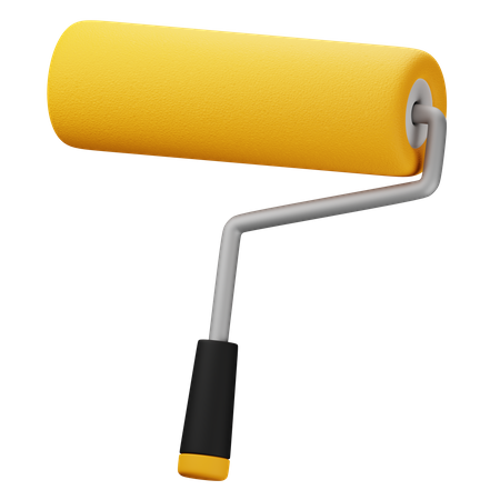 Paint Roller  3D Icon