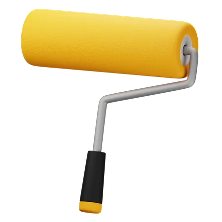 Paint Roller  3D Icon