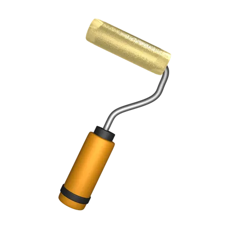 Paint Roller  3D Icon