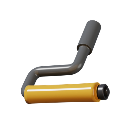 Paint Roller  3D Icon