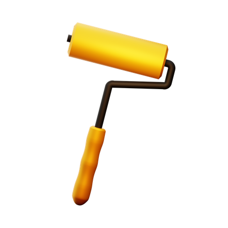 Paint Roller  3D Icon