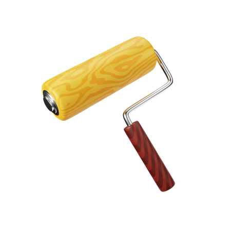 Paint Roller  3D Icon