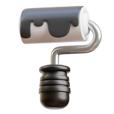 Paint Roller  3D Icon