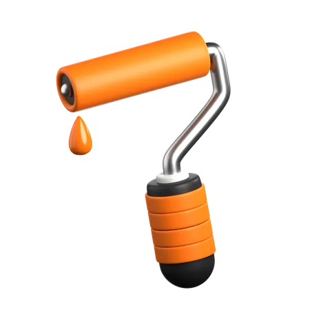 Paint Roller  3D Icon