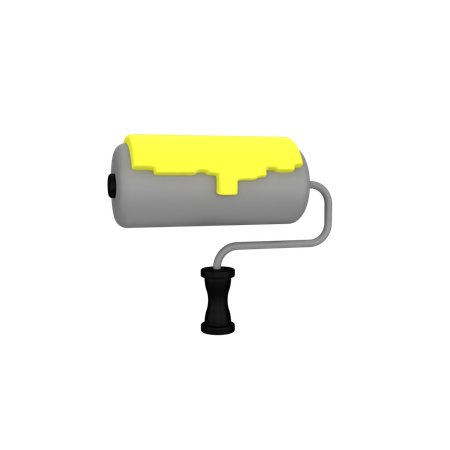 Paint Roller  3D Icon