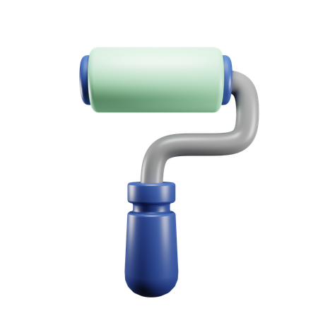 Paint Roller  3D Icon