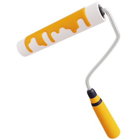 Paint Roller  3D Icon