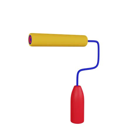 Paint Roller  3D Icon