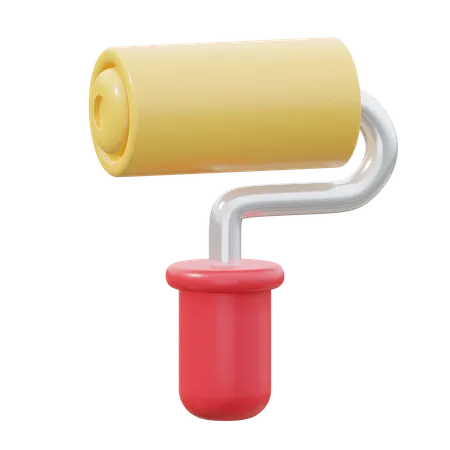 Paint Roller  3D Icon