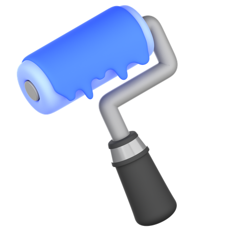 Paint Roller  3D Icon