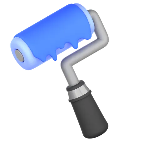 Paint Roller  3D Icon