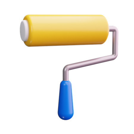 Paint Roller  3D Icon