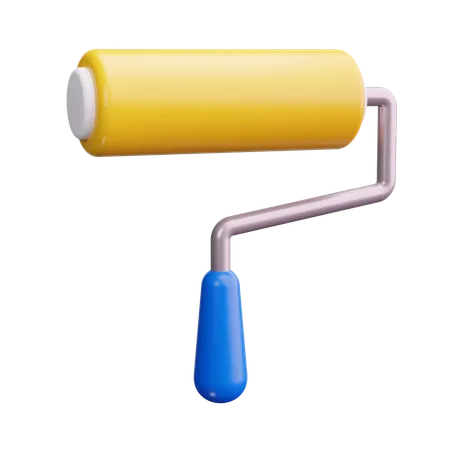 Paint Roller  3D Icon