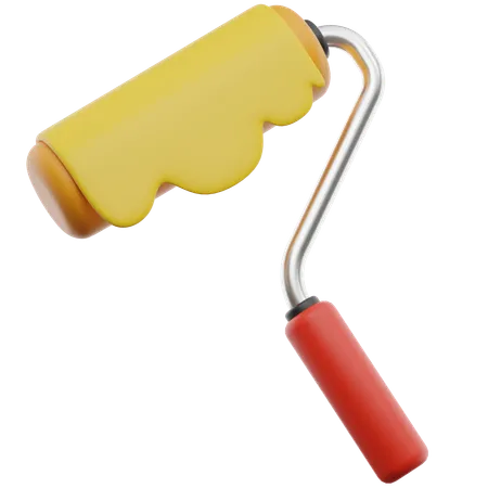 Paint Roller  3D Icon