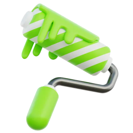 Paint Roller  3D Icon