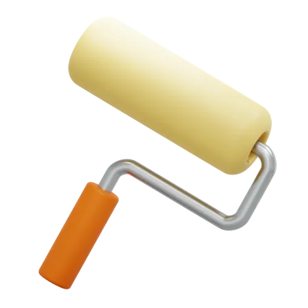 Paint Roller  3D Icon