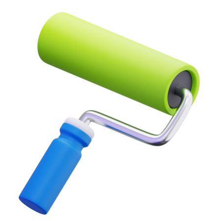 Paint Roller  3D Icon