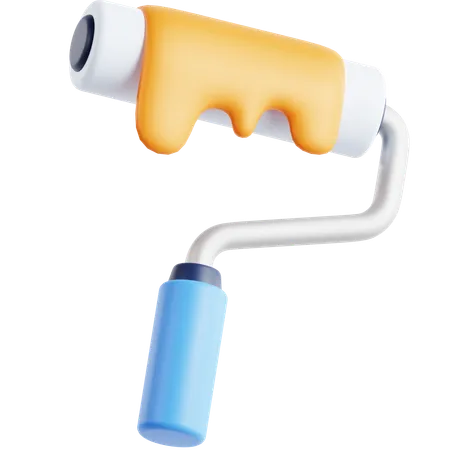 Paint Roller  3D Icon