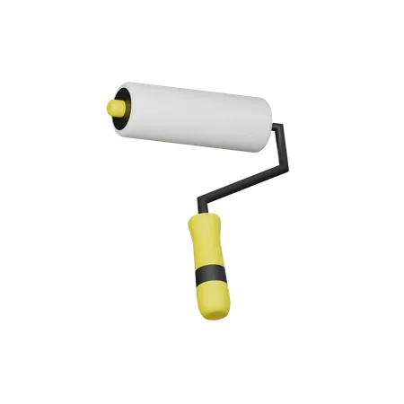 Paint Roller  3D Icon