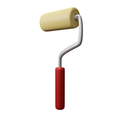 Paint Roller  3D Icon