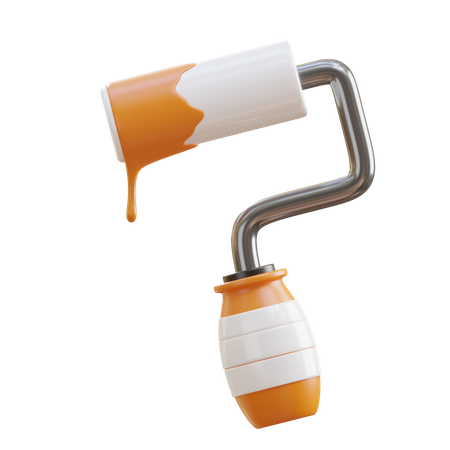 Paint Roller  3D Icon