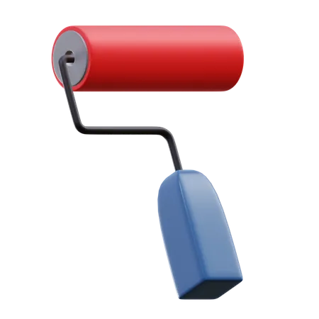 Paint Roller  3D Illustration