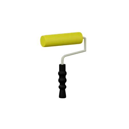 Paint Roller  3D Illustration