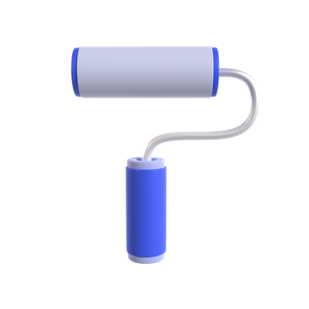 Paint Roller  3D Illustration