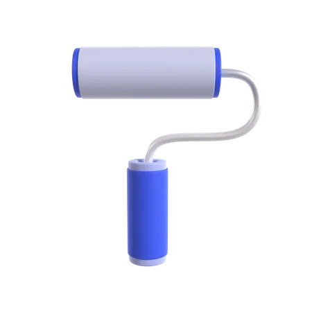 Paint Roller  3D Illustration