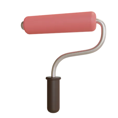 Paint Roller  3D Illustration