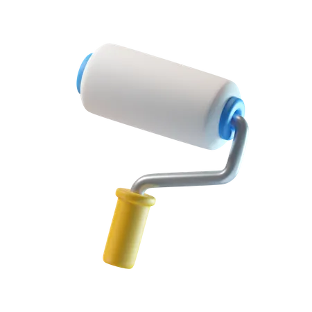 Paint Roller  3D Illustration