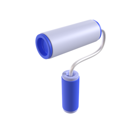 Paint Roller  3D Illustration