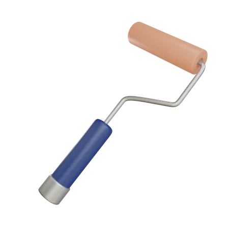 Paint Roller  3D Illustration