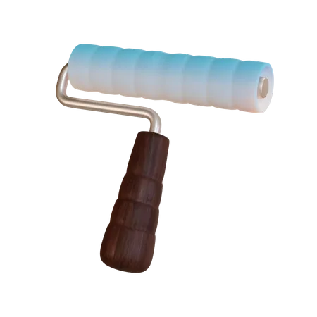 Paint Roller  3D Illustration