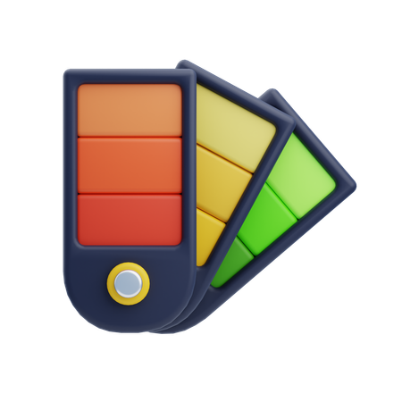 Paint Swatch  3D Icon