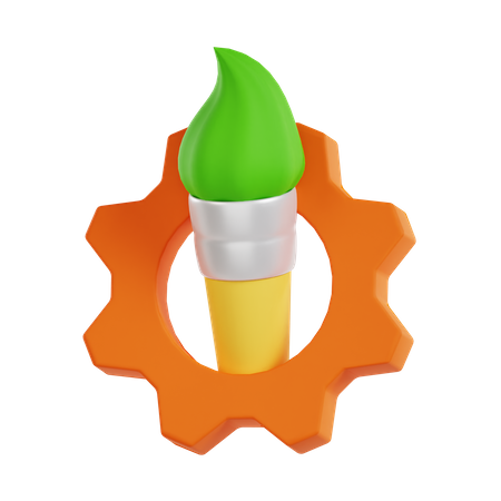 Paint Tool  3D Icon