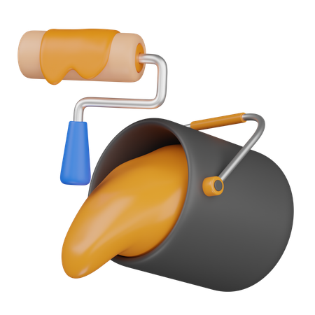 Paint tools  3D Icon